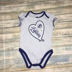 NHL Tampa Bay Lightning Powder Blue Onsie